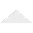 thumbnail image 2 of 36"W x 15"H x 2"D x 6"F, 10/12 Pitch, Saratoga Architectural Grade PVC Gable Bracket, 2 of 9