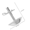 thumbnail image 2 of Raindrops 2 Set Snowplow Skid Shoes Stainless Steel Snow Removal For Maintenance Workers, 2 of 8