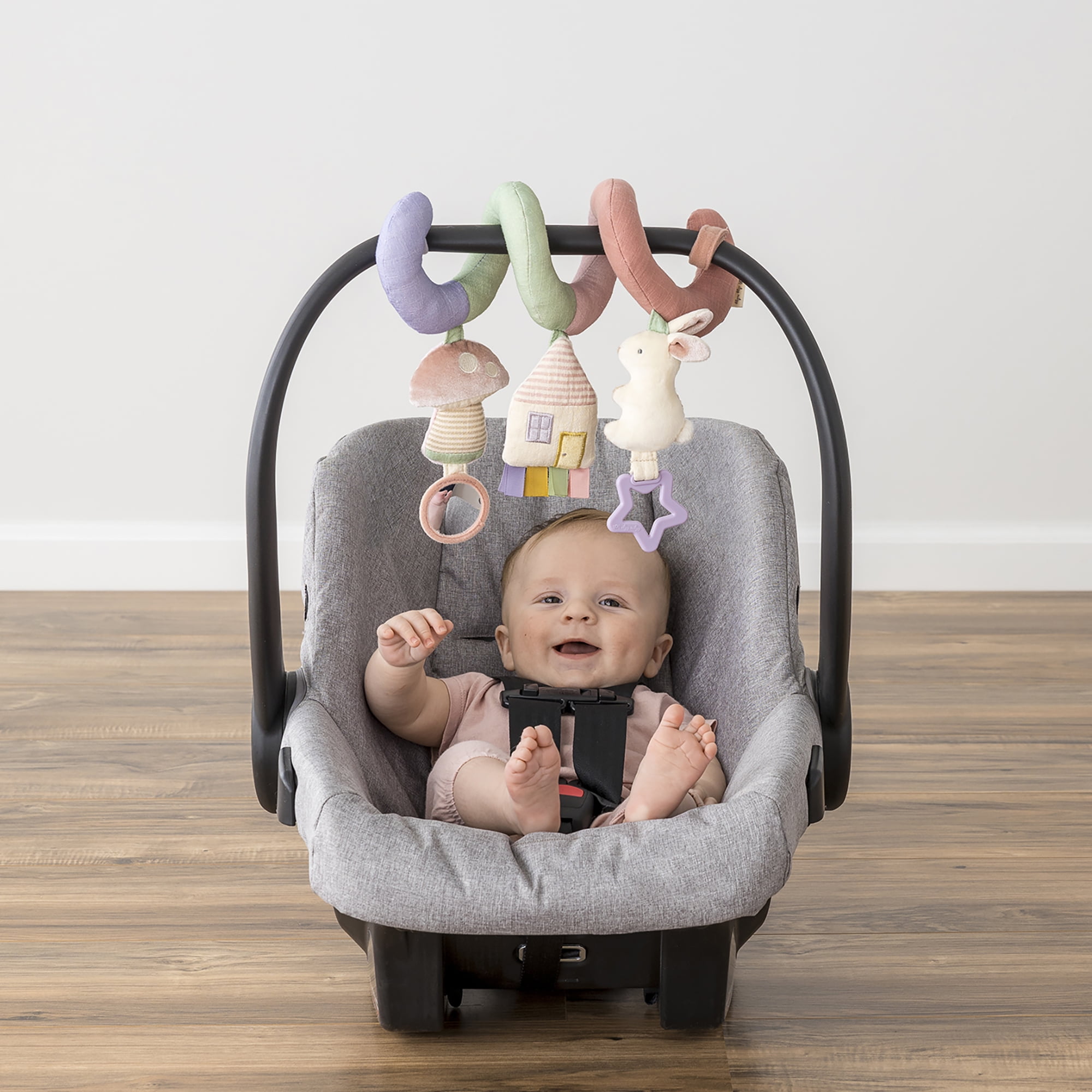 Itzy Bitzy Spiral™ Pastel Car Seat and Stroller Toy