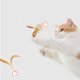 thumbnail image 3 of Juguete para gatos, pelota interactiva que rebota para gatos de interior y exterior, juguetes activos para gatos, pelotas para gatos, juguetes interactivos para gatos, juguetes portátiles, 3 of 8