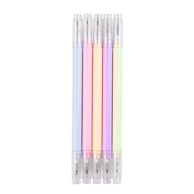 Kearding 5Pcs Multicolor Paper Pens Utility Paper Tool for Art Artesanía