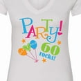 thumbnail image 4 of Inktastic 60th Birthday Party Women's V-Neck T-Shirt, 4 of 5
