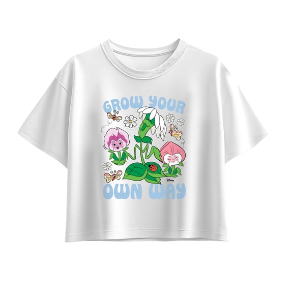 Alice in Wonderland - Grow Your Own Way - Youth Girls Boxy T-Shirt
