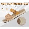 thumbnail image 4 of Women's Comfort Breathable Quick-Dry Arch Support Slippers with Double Strap, 4 of 6