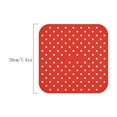 thumbnail image 2 of Silica Gel Pads Clearance! Basket Fryer Silicone Reusable Non Stick Liners Fryer Mat for Air for Air Kitchen，Dining & Bar, 2 of 2
