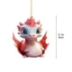 thumbnail image 3 of 1pc Christmas Tree Ornament Christmas Ornament Acrylic Christmas Pendant Hanging Ornaments For For Christmas Tree Holidays Party Car Home Decor, 3 of 6