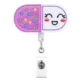 thumbnail image 1 of CREATITOY 1 Pc Felt Embroidered Band-Aid Badge Reel - Nurse ID Clip, Medical Staff Daily Work Accessory, 1 of 1