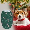 thumbnail image 4 of Comfortable Pet Christmas Vest - Thread Hemming, Printing, Elk Print, Mesh, Photograph Prop - Polyester Christmas Festival Pet Skirt Vest for Puppy, 4 of 8