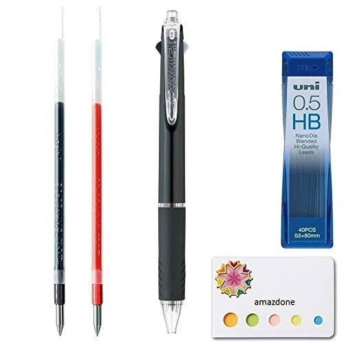 JETSTREAM Ballopint Pen 5 Refills Pack set 0.5mm for Multi-color type Black 
