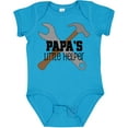 thumbnail image 3 of Inktastic Papa's Little Helper Boys Baby Bodysuit, 3 of 5