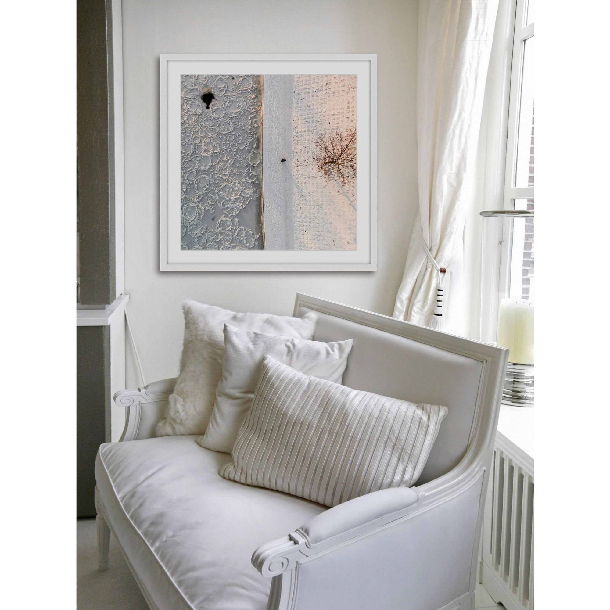 Marmont Hill "Splotchy Land" By Karolis Janulis Framed Painting Art Print, 12.0" x 1.5"