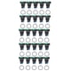 thumbnail image 2 of Interruptor de botón cuadrado, 25 piezas Botón pulsador cuadrado Mini interruptor cuadrado Interruptor de botón pulsador de luz optimizado para la excelencia, 2 of 8