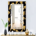 thumbnail image 2 of DESIGN ART Designart 'Obsidian Impressions 11' Modern Mirror - Vanity Printed Mirror 23.7 in. wide x 31.5 in. high, 2 of 4