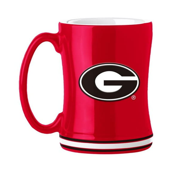 Logo Brands 142-C14RM Georgia 14 oz Relief Mug