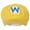 Yellow, variant on Big Size Circle Mario Luigi Wario Waluigi Embroidered Cotton Newsboy Cap - Purple XL-2XL