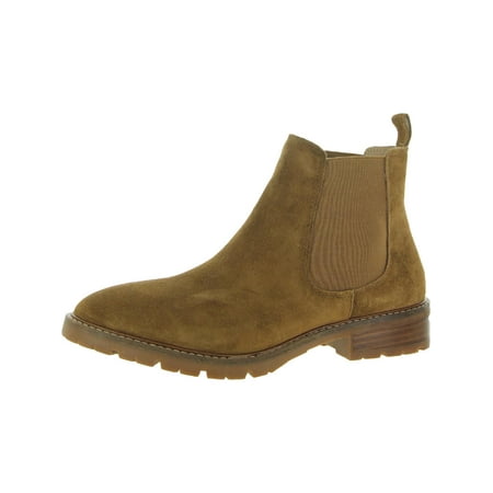 

Steve Madden Womens Leopold Suede Round Toe Chelsea Boots