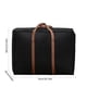 thumbnail image 3 of Bolsa de Viaje Plegable de Tela No Tejida - Organizador de Equipaje de Gran Capacidad, Bolsa de Lona, Maleta, Bolso - Negro/Café/Gris, 48X30X25 Cm a 78X55X25 Cm, 85 G-165 G, 3 of 7