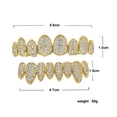 thumbnail image 4 of Oro AA Sunnimix Tapas para parrillas de dientes de boca, 4 of 8