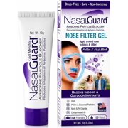 NasalGuard Airborne Particle Blocker Gel | Filters & Helps Block Pollen, Dust & Irritants | Indoor & Outdoor Use, Travel & Work | Drug-Free, Alcohol-Free | 150+ Uses (Unscented, 10g)