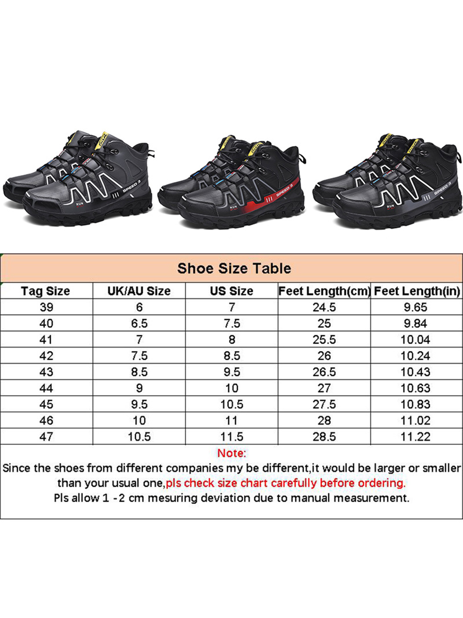 Avamo Steel Toe Sneakers for Men Waterproof Safety Shoes Slip Resistant Work Sneaker Breathable Puncture Proof Shoes-High Tops - image 2 of 10