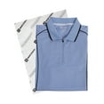 thumbnail image 5 of H2H Mens Cool Dry Compression Short Sleeve Polo T-Shirts LIGHTBLUE US M/ASIA L (CMTTS278), 5 of 6