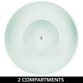 thumbnail image 2 of mDesign Plastic Spinning Lazy Susan Round Turntable Storage Tray - Rotating Organizer for Makeup, Cosmetics, Nail Polish, Vitamins, Shaving Kits, Hair Spray, Medical Supplies, First Aid - Mint Green, 2 of 8