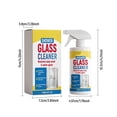 thumbnail image 3 of Powerful Shower Glass Cleaner Spray, Efficient Hard Water Stain and Soap Scum Remover, Streak-Free Cleaner for Bathroom Glass Doors, 3 of 7