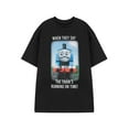 thumbnail image 1 of Thomas and Friends Mens Black Short Sleeved T-Shirt, 1 of 6