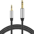 thumbnail image 1 of Adaptador de línea de Audio de 3,5mm a 6,35mm Ehuebsd accesorios dorados de cobre, 1 of 6