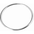 thumbnail image 2 of Stainless Steel Classical Simple Plain Polished Round Circle Bangle Bracelet, 2 of 2