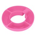 thumbnail image 1 of Bandeja para servir refrigerios, recipiente de silicona para servir frutas divididas, recipiente para vaso, 40oz, 30oz, rosa, 1 of 5