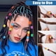 thumbnail image 5 of Cuentas de Silicona para el Cabello para Niñas, Cuentas para Trenzas, Cuentas Suaves y Coloridas A Granel., 5 of 5