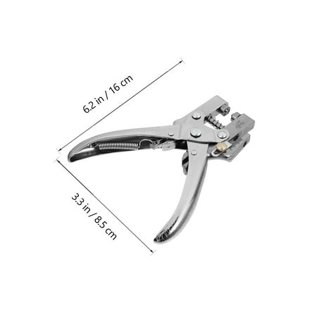 

Metal Leather Hole Punch Duel Purpose Hole Punch Set Hole Maker Tool for Home