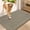 Beige, variant on JAATOP 20" x 32" Door Mat, Absorbent Entry Mat with Diamond Lattice Pattern & Non-Slip TPR Backing, Machine Washable, Dark Gray