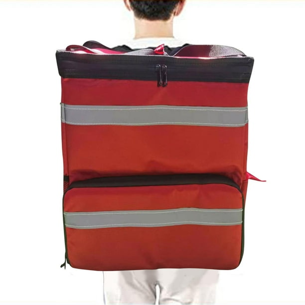Mochila Isotérmica Para Reparto De Comida - Gran Capacidad, Impermeable, Con Divisores Extraíbles