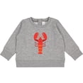 thumbnail image 2 of Inktastic Lobster Cute Ocean Creature Baby Sweatshirt, 2 of 4