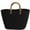 Black, variant on Large Straw Bag Beach Bag Tote Bag Shoulder Bag with Inner Bag Handbag Satchel Crossbody Bag Purses 2023