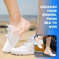 thumbnail image 2 of AUXDIQ Water Shoes Women Men Quick Dry Aqua Shoes Barefoot Beach Swim Shoes, 2 of 6