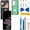 Black, variant on OLED Screen Replacement for Samsung Galaxy S20 Ultra 5G for Samsung S20Ultra SM-G988U SM-G988U1 LCD Display Digitizer Touch Assembly Support Fingerprint (Black Frame+Protector+Adhesive+Tools)