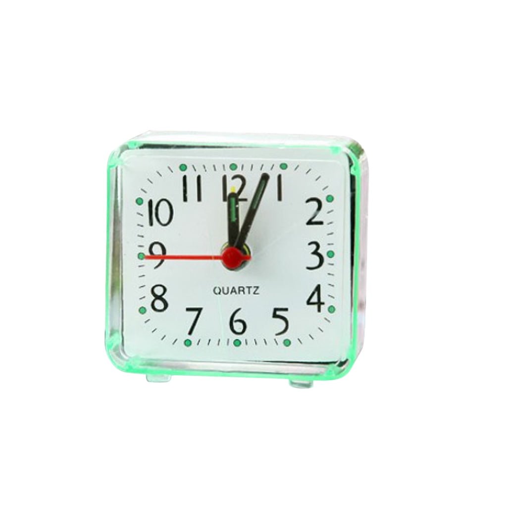 New MINI Quartz Travel Alarm Clock 
