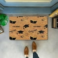 thumbnail image 4 of 2PCS Graduation Season Welcome Mat 2025 Non- Coir Doormat with Graduation Theme, Absorbent Easy to Clean Entryway Mat for Indoor/Outdoor Porch Decor Front Door Matï¼31.5*19.69 Inch), 4 of 5