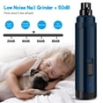 thumbnail image 2 of Dog Nail Grinder Upgraded - Professional 2-Speed Electric Rechargeable Pet Nail Trimmer Painless Paws Grooming & Smoothing for Small Medium Large Dogs & Cats, 2 of 7