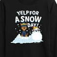 thumbnail image 3 of Paw Patrol - Yelp For Snow Day - Toddler And Youth Long Sleeve Graphic T-Shirt, 3 of 6