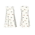 thumbnail image 7 of Bingfone Dachshund Dog Puppy Print Women's Sleeveless Dress, Loose Fit Summer Casual Dress, Comfortable and Lightweight Dress for Daily Wear, 7 of 7
