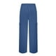 thumbnail image 3 of WILLBEST Pantalones Casuales elegantes para Mujer: Pantalones Capri de Cintura Alta con Bolsillos y Botones para Mujeres a La Moda. Extra Grande, 3 of 4