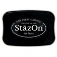 thumbnail image 2 of Stazon Midi Tampon Encreur - Noir Jet, 2 of 3