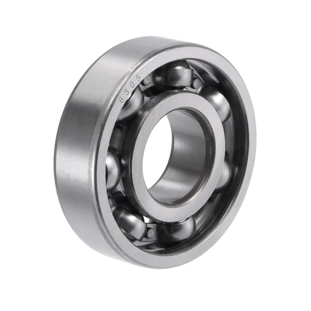 Uxcell Roulements à Billes Rainure Profonde Type Ouvert Acier Chromé 25x62x17mm