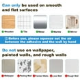 thumbnail image 5 of Adhesive Shower Caddy, 2 Pack Acrylic Bathroom Shelves, No Drill Wall Mount Organizer Storage Shelf, 5 of 6
