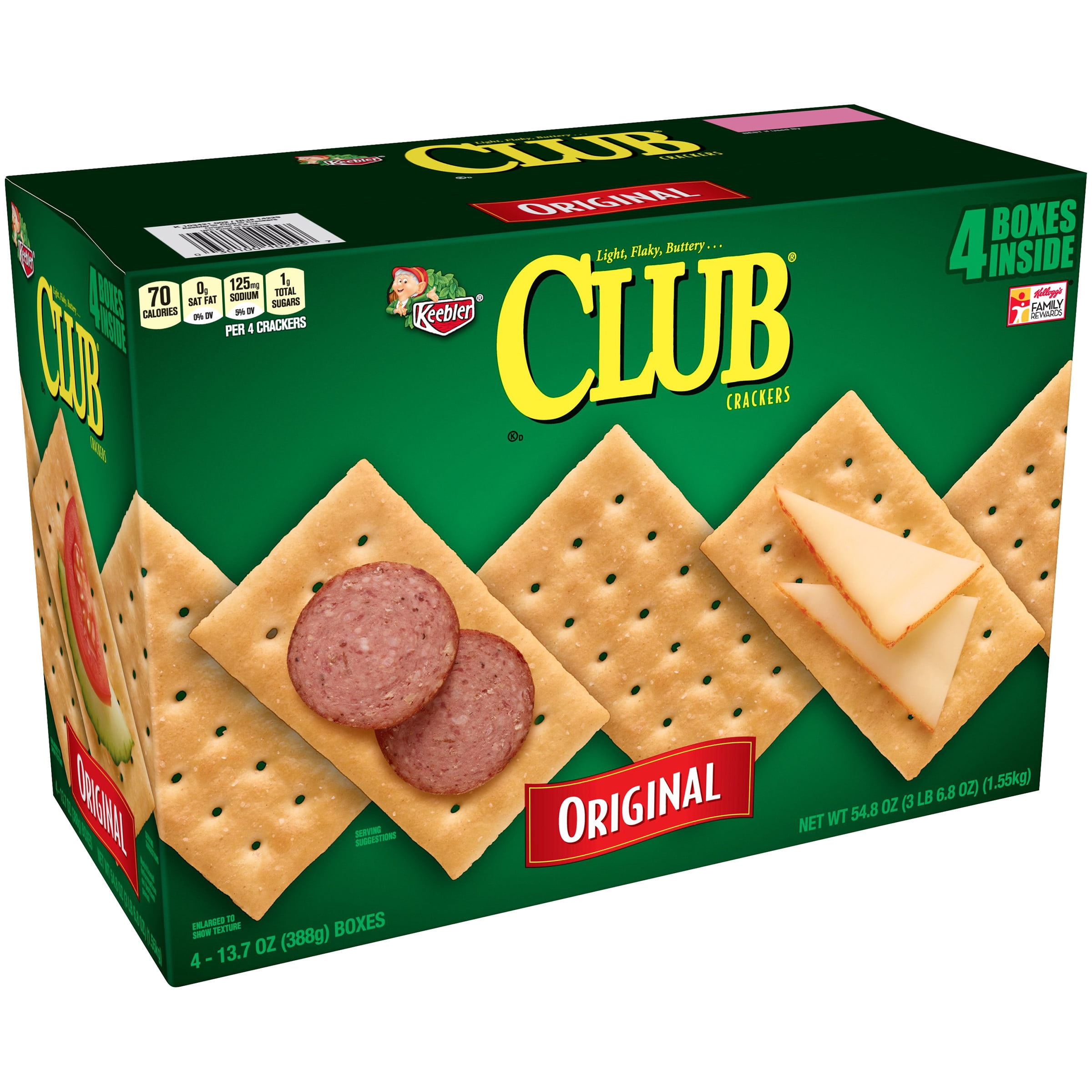 Keebler Club Crackers Original 54.8oz