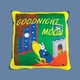 thumbnail image 2 of Almohada de Peluche MerryMakers Buenas Noches Luna 30x30 cm, 2 of 4